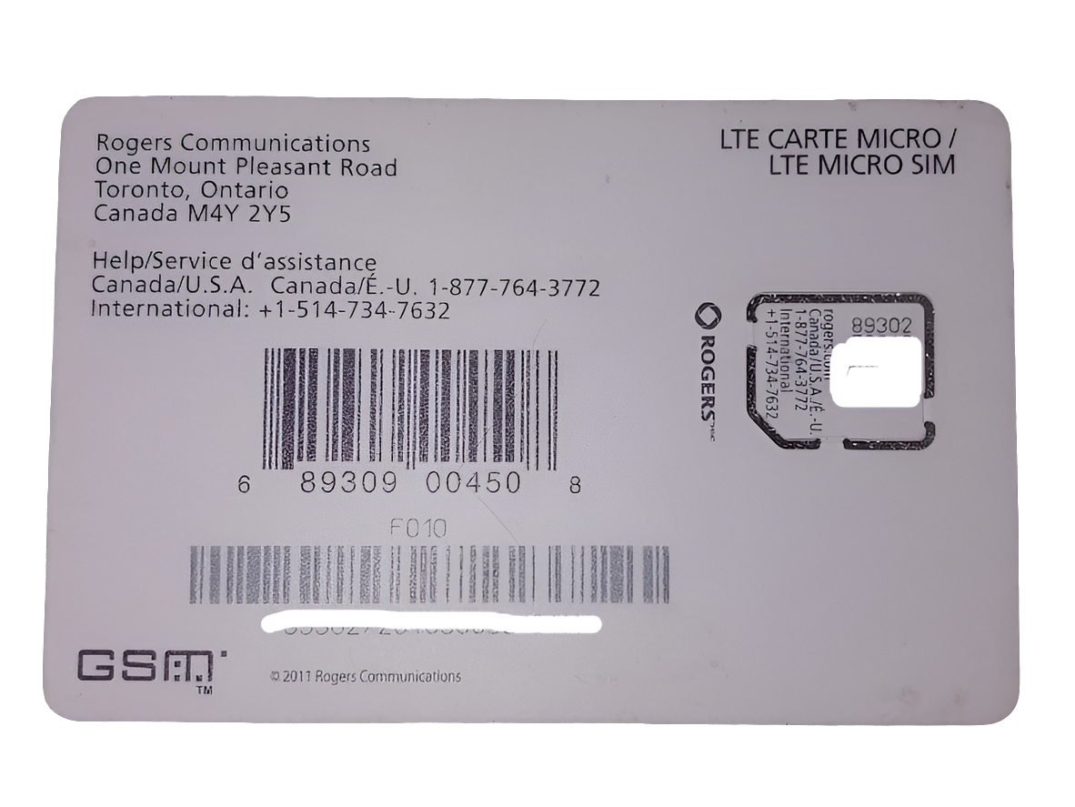 New Chatr Multi SIM 3 In 1 Adapter SIM Card