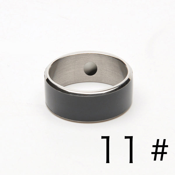 Jakcom R3F Smart Ring Mobile Phone Accessory For Android and Windows Phones - Black Size 11
