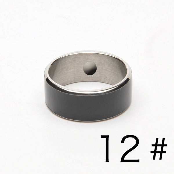 Jakcom R3F Smart Ring Mobile Phone Accessory For Android and Windows Phones - Black Size 12
