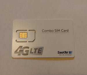 New Sasktel Mobile Multi SIM 3 In 1 Adapter Sim Card 3 In 1 SIM Adapter