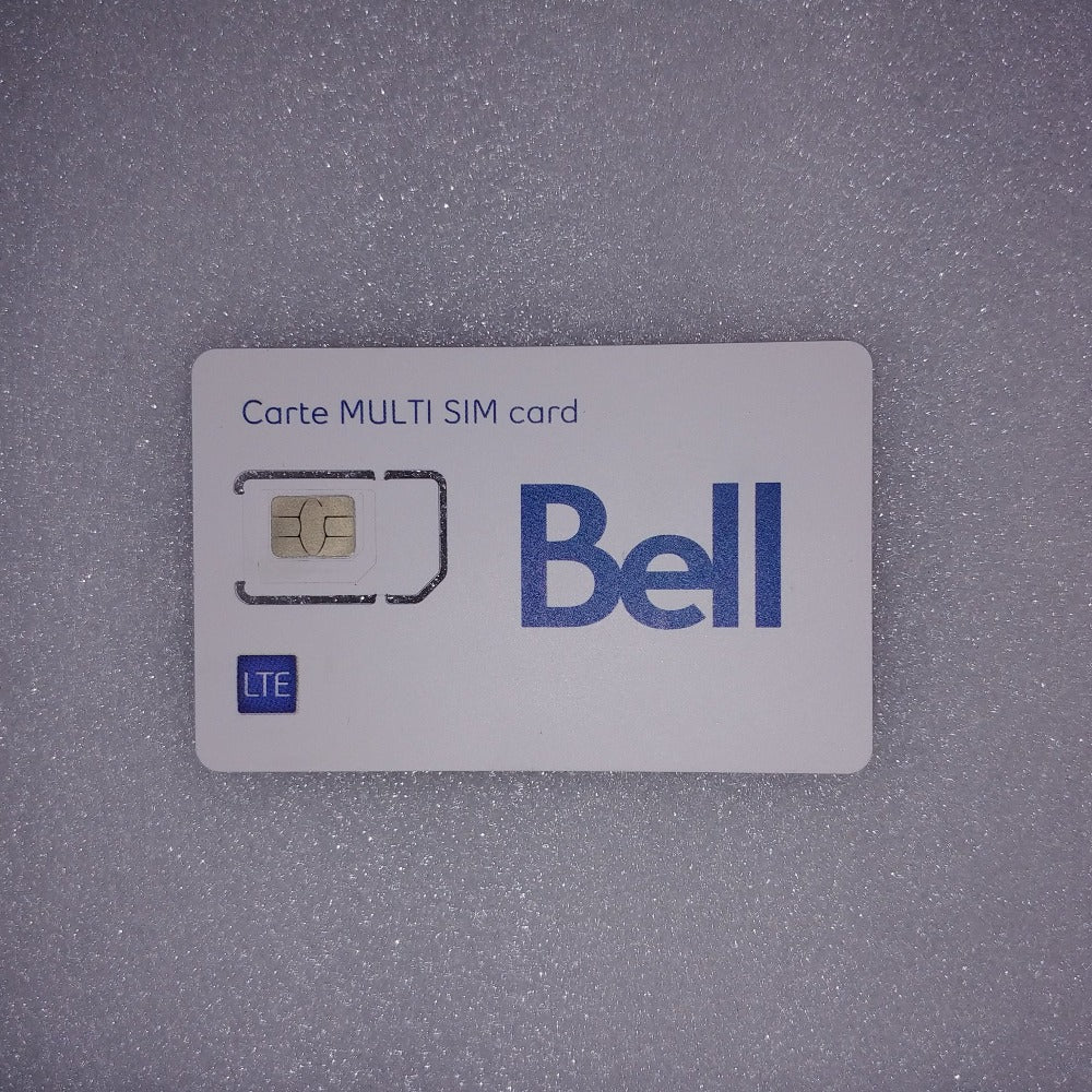 New Bell Mobility 3 In 1 Adapter Sim Card 3 In 1 Sim Adapter