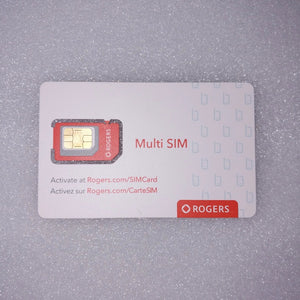 New Rogers Multi SIM Card 3 In 1 Adapter SIM Card or LTE Micro Sim Card 3 In 1 Sim Adapter