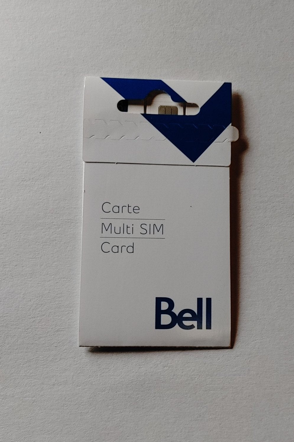 New Bell Mobility 3 In 1 Adapter Nano SIM Card