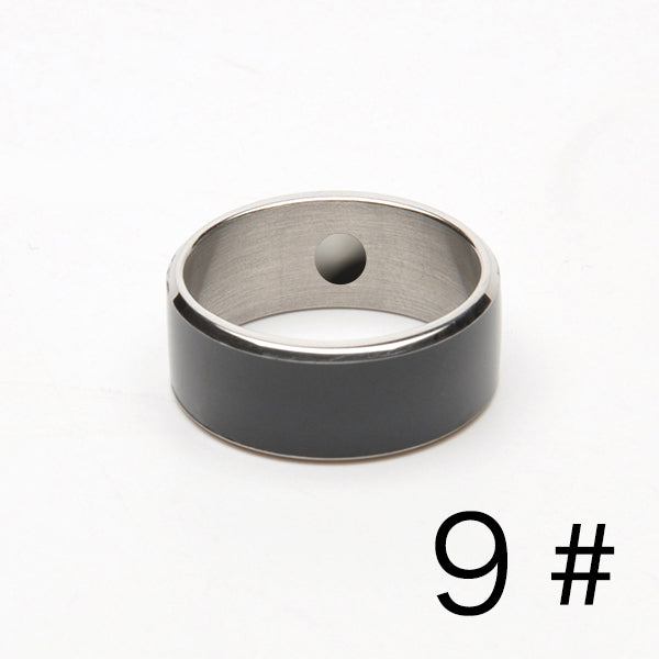Jakcom R3F Smart Ring Mobile Phone Accessory For Android and Windows Phones - Black Size 9