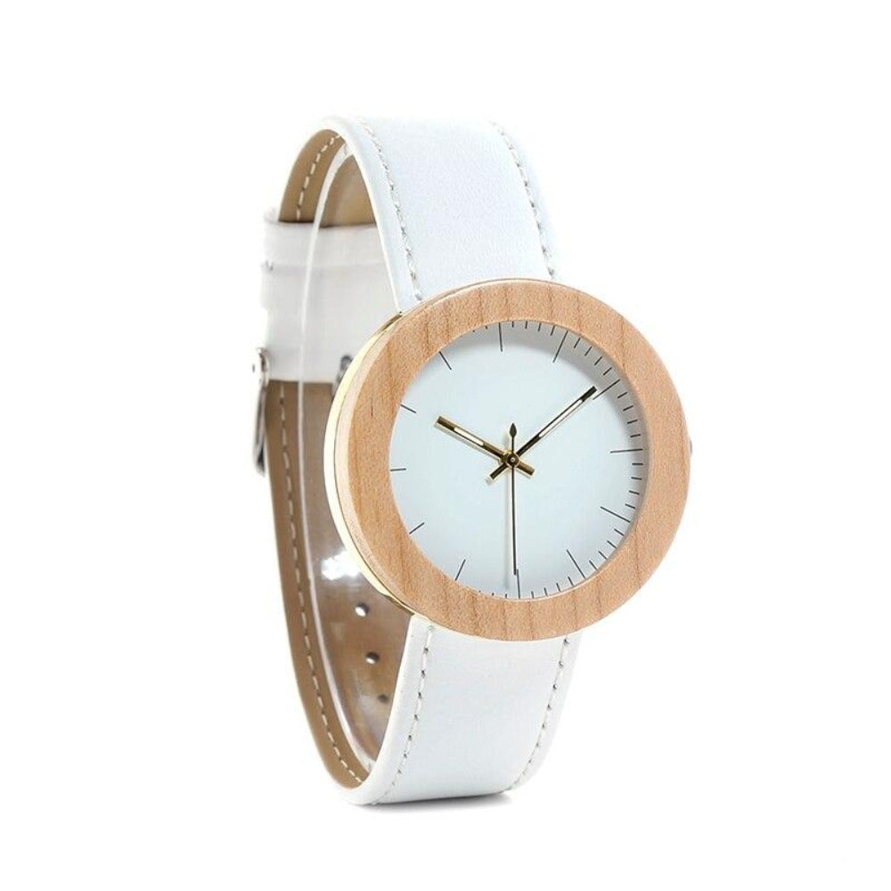 Bobo Bird Classic Womens Wood Watch With A Gift Box To Engrave