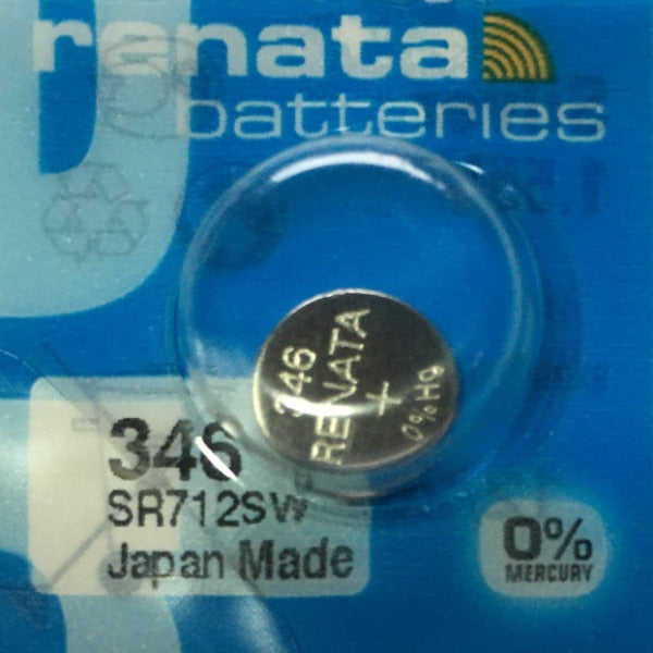 Renata High Quality Swiss Watch Batteries Silver-Oxide 346 / SR712SW