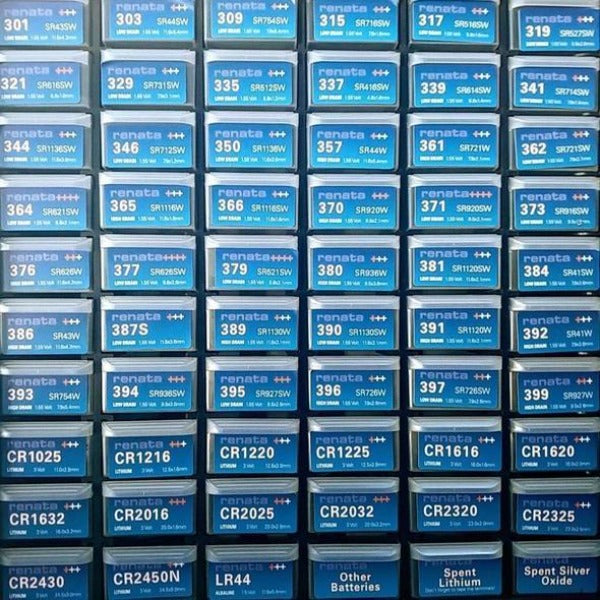 Renata High Quality Swiss Watch Batteries