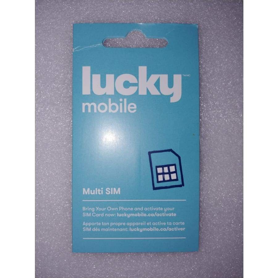 New Lucky Mobile Multi SIM 3 In 1 Adapter SIM Card