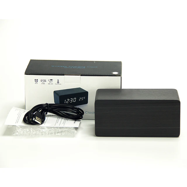 Bluetooth Alarm Clock With 3D Stereo Surround Speaker