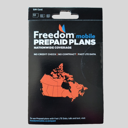 Time For All Kinds - New Freedom Mobile Multi SIM 3 In 1 Adapter Sim Card