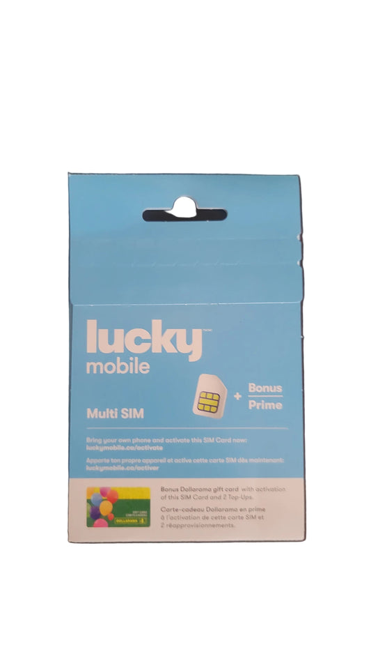 Time For All Kinds - New Lucky Mobile Multi SIM 3 In 1 Adapter SIM Card