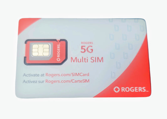 New Rogers Multi SIM Card 3 In 1 Adapter SIM Card -  5G Sim