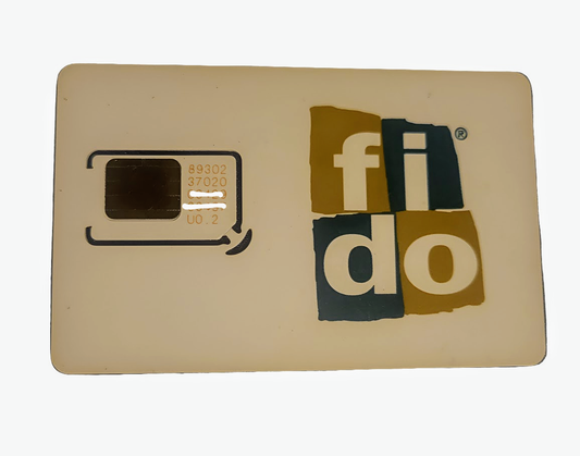 New Fido Multi SIM 3 In 1 Adapter Sim Card