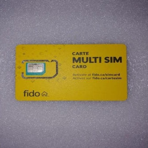 New Fido Multi SIM 3 In 1 Adapter Sim Card 3 In 1 Sim Adapter