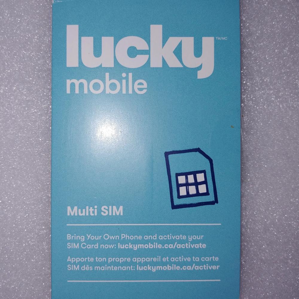 New Lucky Mobile Multi SIM 3 In 1 Adapter SIM Card