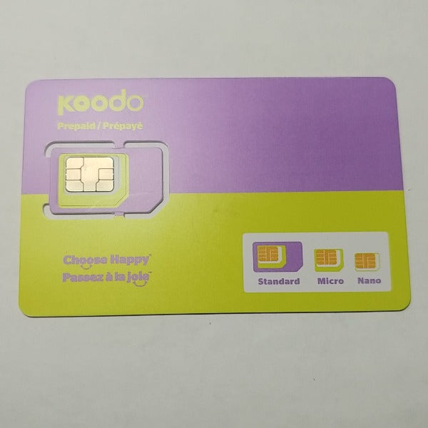 New Koodo Multi SIM 3 In 1 Adapter Sim Card 3 In 1 Sim Adapter