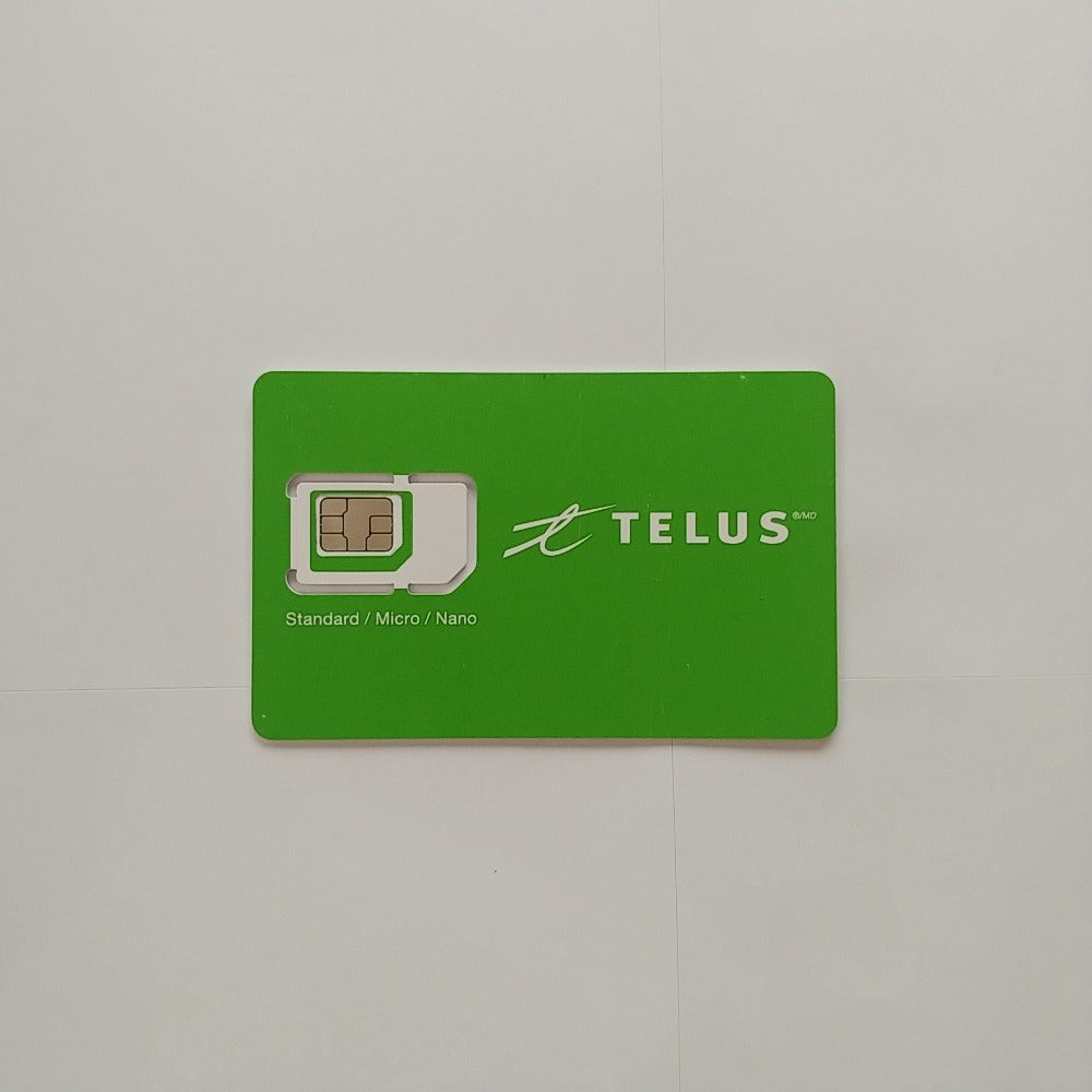 New Telus Multi SIM 3 In 1 Adapter SIM Card 4G