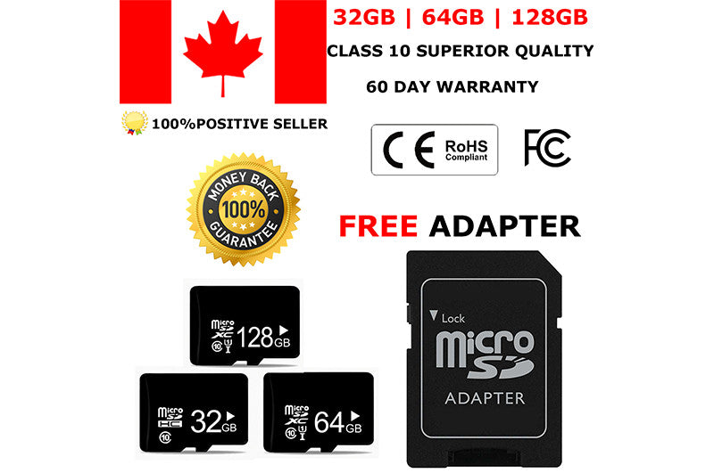 32GB Micro SD / TF Card Universal High Speed SDHC Flash Memory