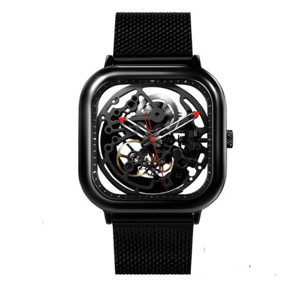 Time For All Kinds - CIGA DESIGN Unisex Automatic Mechanical Skeleton Full Hollow Watch