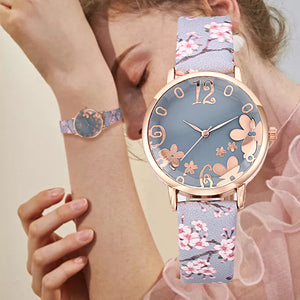Floral dial online watch