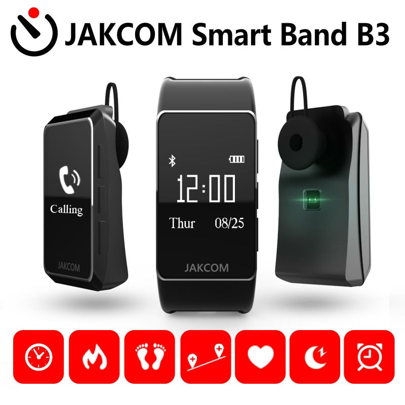 Jakcom B3 Smart Watch Removable Dial Hands Free Bluetooth Headset