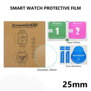 Time For All Kinds - Smart Watch Phone Screen Protector Film Tempered Glass 23-33mm