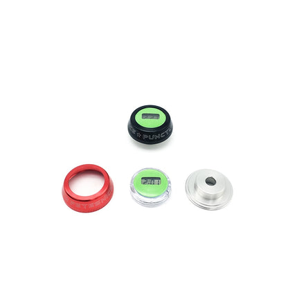 Time For All Kinds - Mountain Bike Bicycle Stem Watch Cycling Headset Top Cap Digital Stem Clock
