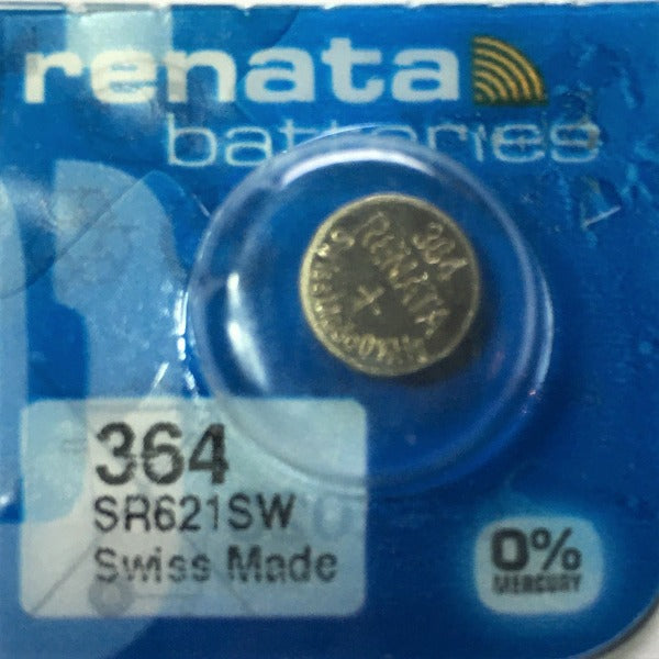 Renata High Quality Swiss Watch Batteries Silver-Oxide 364 / SR621SW