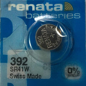 Renata High Quality Swiss Watch Batteries Silver-Oxide 392 / SR41W