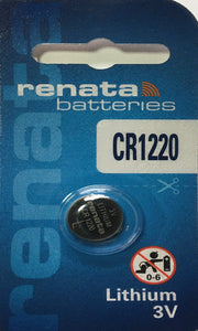Renata High Quality Swiss Watch Batteries Lithium - CA Only CR1220