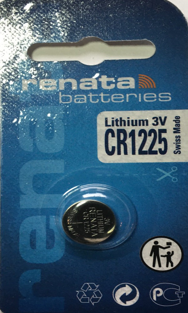 Renata High Quality Swiss Watch Batteries Lithium - CA Only CR1225