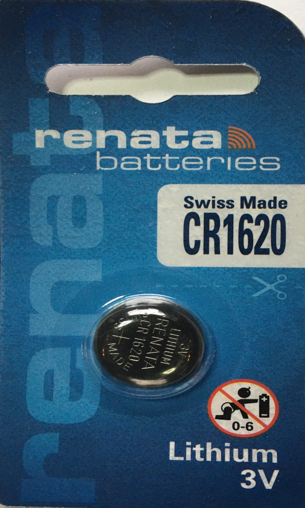Renata High Quality Swiss Watch Batteries Lithium - CA Only CR1620