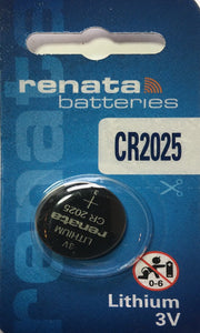 Renata High Quality Swiss Watch Batteries Lithium - CA Only CR2025