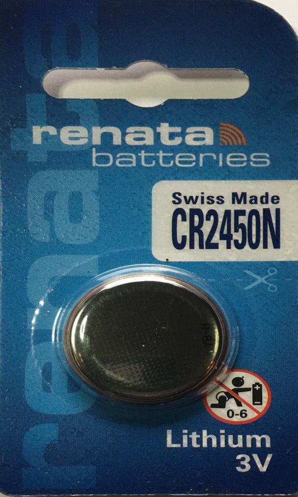 Renata High Quality Swiss Watch Batteries Lithium - CA Only CR2450N