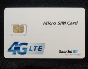 Time For All Kinds - New Sasktel Mobile Multi SIM 3 In 1 Adapter Sim Card