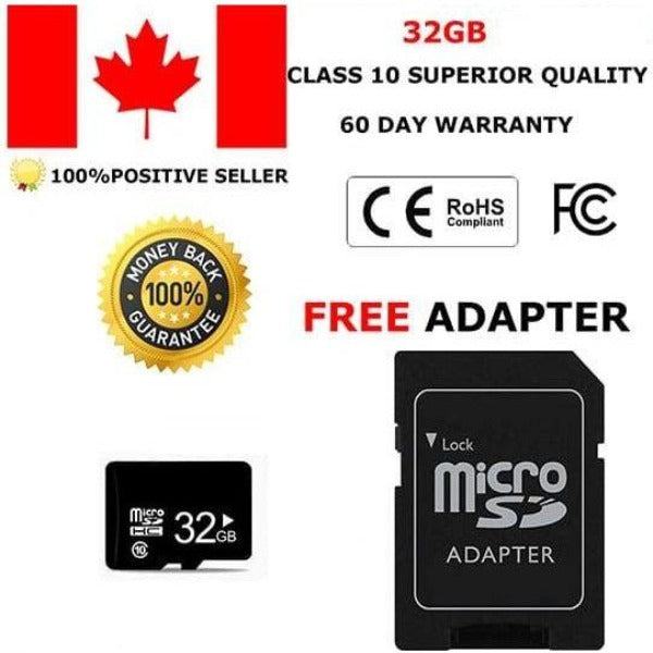 32GB Micro SD / TF Card Universal High Speed SDHC Flash Memory